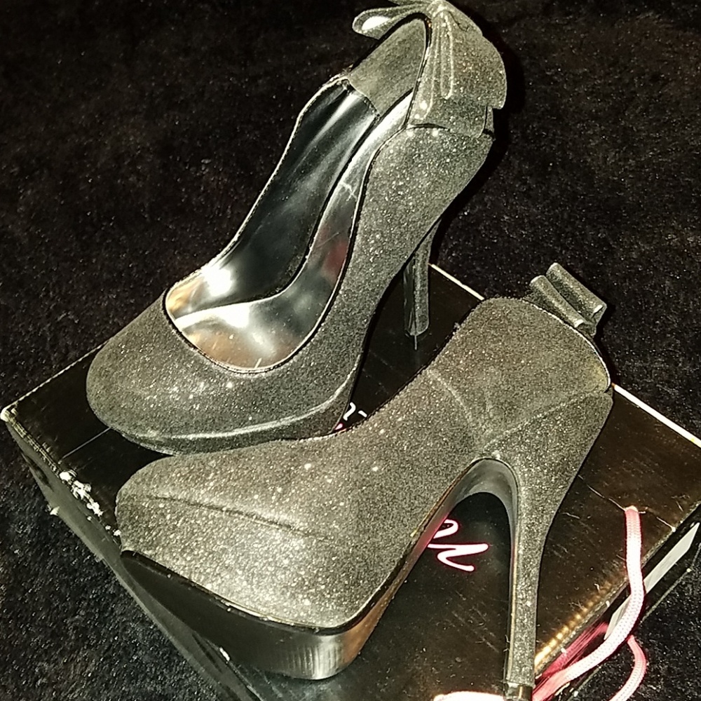 Black heels